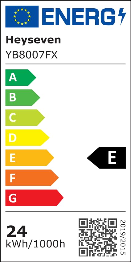 Heyseven LED Deckenleuchte Dimmbar mit Fernbedienung, 24W RGB Deckenlampe LED, Smart APP Deckenleuchte mit 16 Millionen Farbwechsel Panel, 2400LM mit Alexa Lampen für Schlafzimmer Wohnzimmer