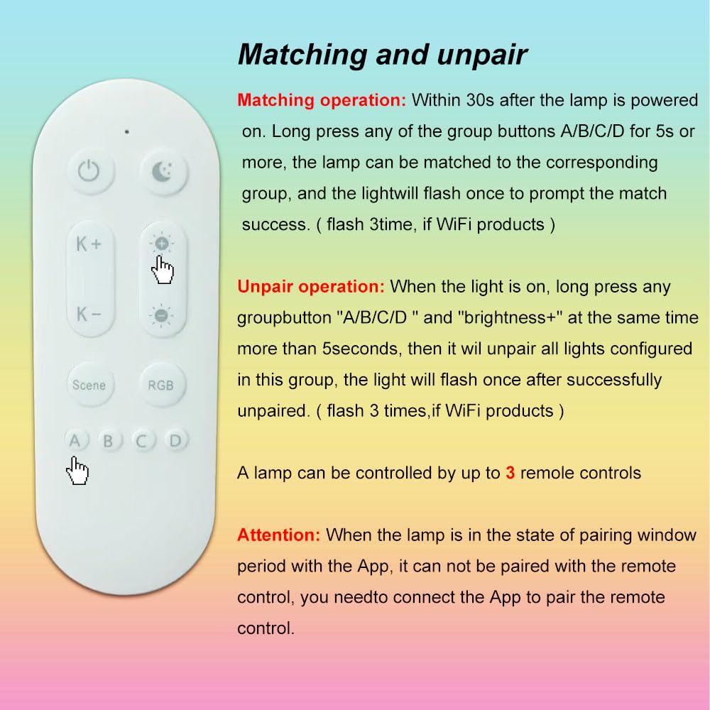Eregou RGB LED Deckenleuchte Dimmbar, 24W 2400LM Smart Deckenlampe mit Fernbedienung, IP44 LED Panel for Flur Schlafzimmer Wohnzimmer Bad Küche, Kompatibel mit Alexa APP Google Assistant
