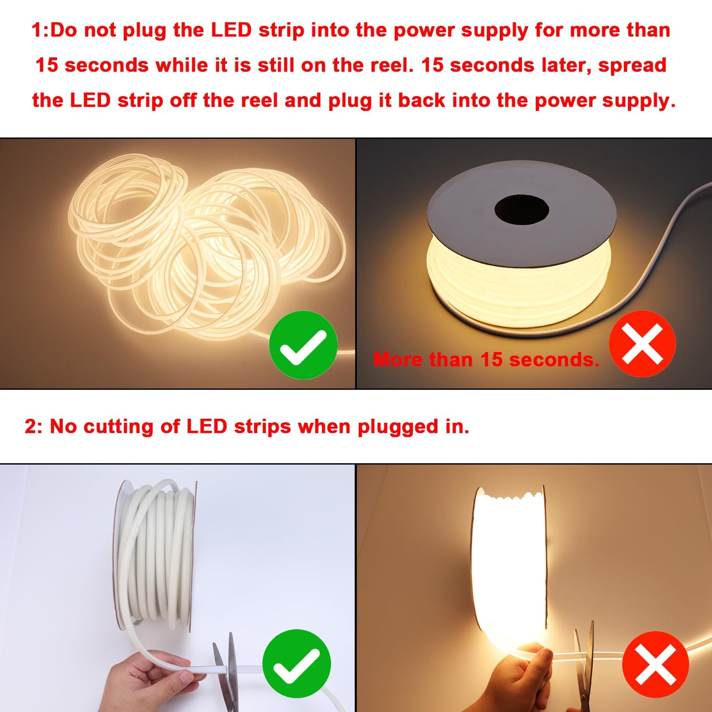 BENLUN AC 220V COB LED Streifen Aussenbereich 20M, 3000K Warmweiß LED Strip Outdoor Wasserdicht, LED Band 200W CRI 90+ 230V Direktanschluss für Zimmer und Außen Dekoration Beleuchtung