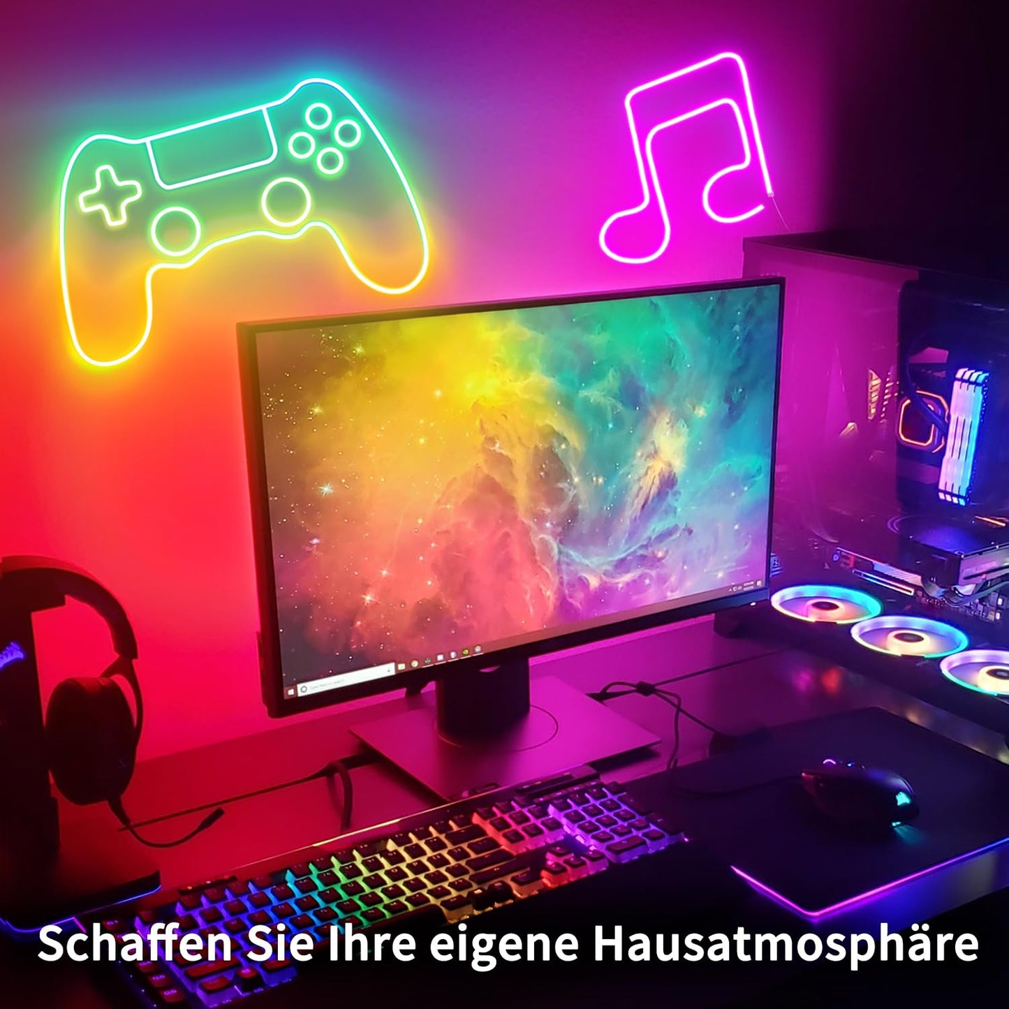 segrass 20m Neon Led strip,APP Steuerung,mit Fernbedienung, flexible LED Streifen, DC 24V Rgb LED band Neon Seil Lampe, anwendbar auf Schlafzimmer, Raum und Außendekoration