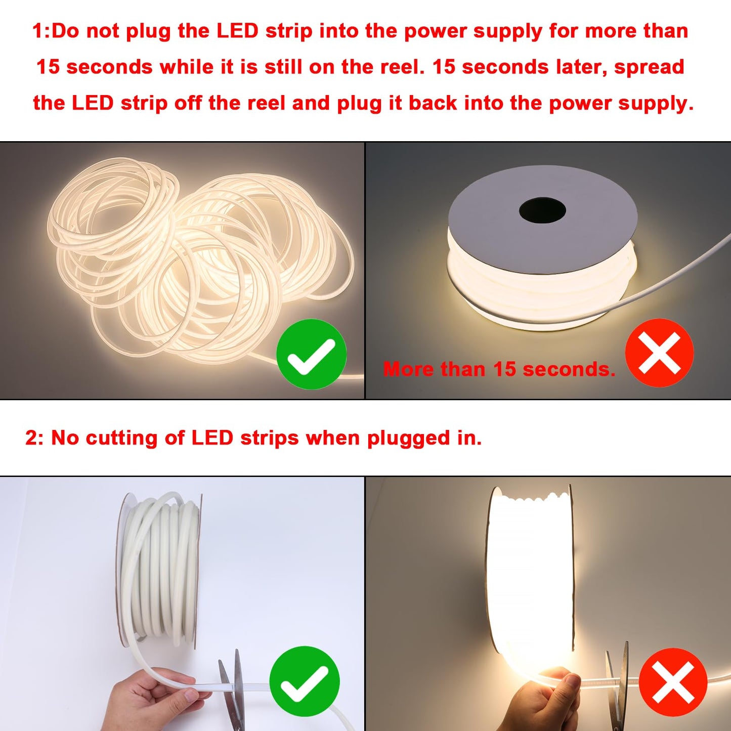 BENLUN AC 220V COB LED Streifen Aussenbereich 20M, 4000K Naturweiß LED Strip Outdoor Wasserdicht, LED Band 200W CRI 90+ 230V Direktanschluss für Zimmer und Außen Dekoration Beleuchtung